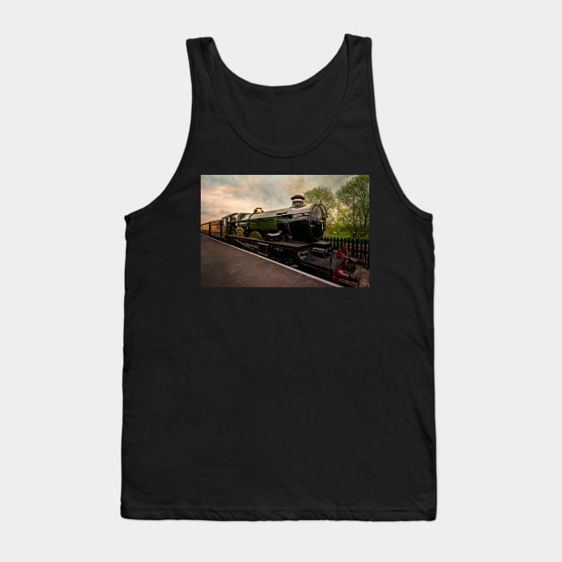 Castle At The Station Tank Top by IanWL